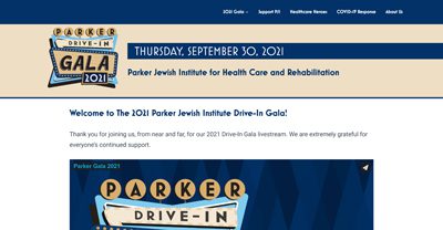 Parker Gala website